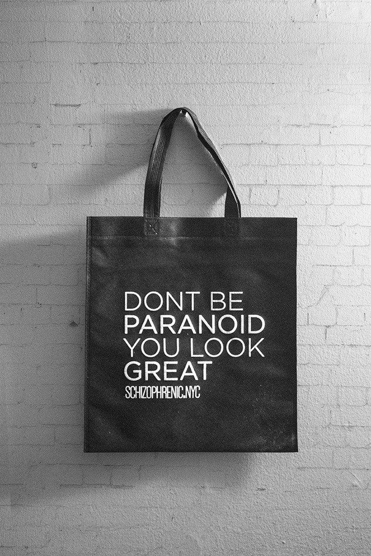 Dont Be Paranoid, You look great Tote Bag!