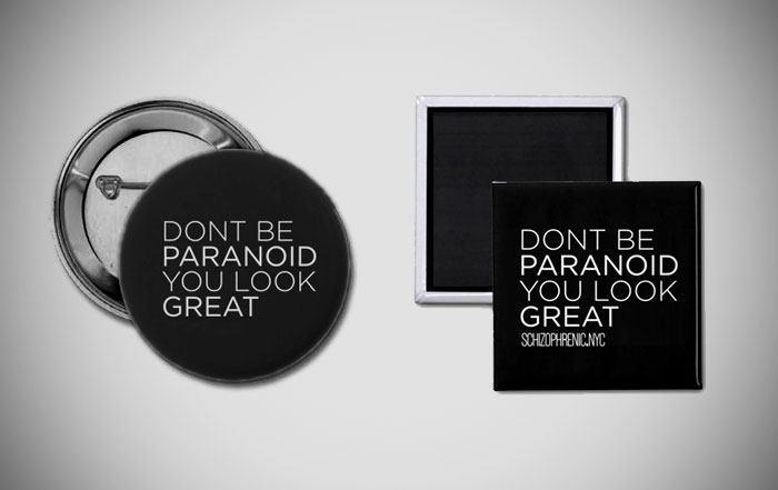 Dont be paranoid – buttons and magnets