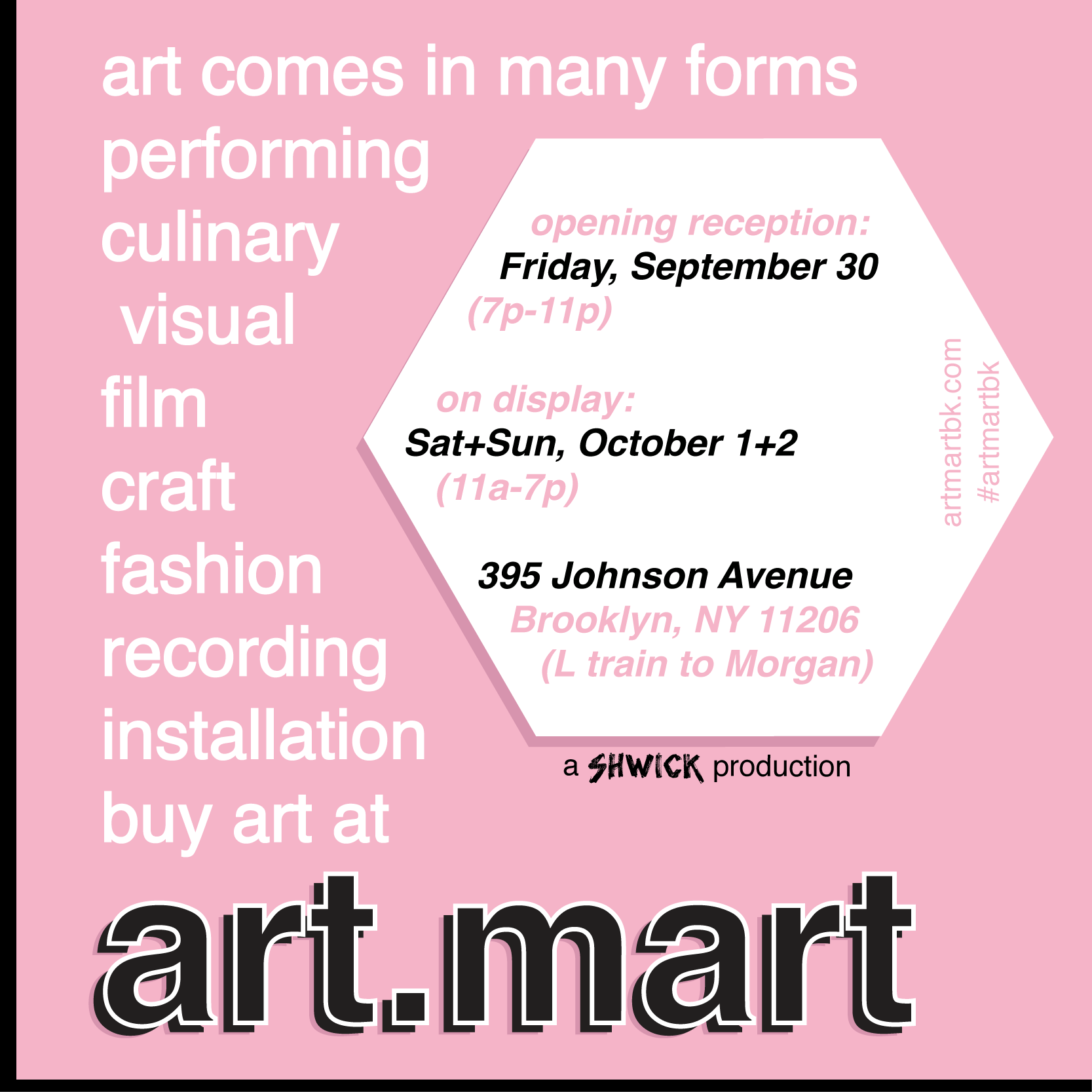 Find me at Art.Mart.BK!