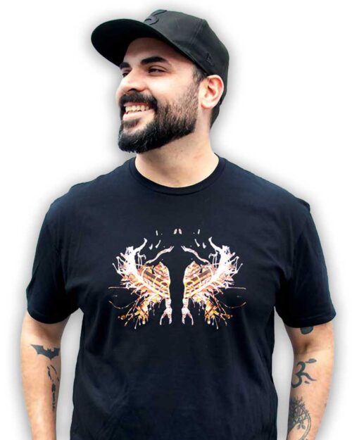Black Fire Mental Health Ink T-Shirt