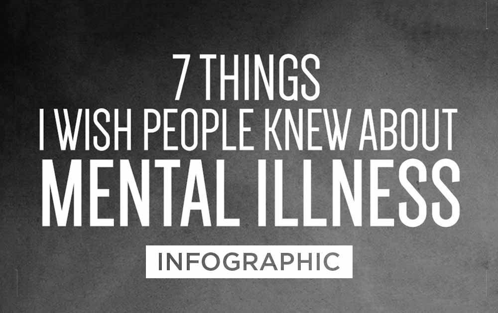 7 Things I Wish People Knew About Mental Illness Infographic