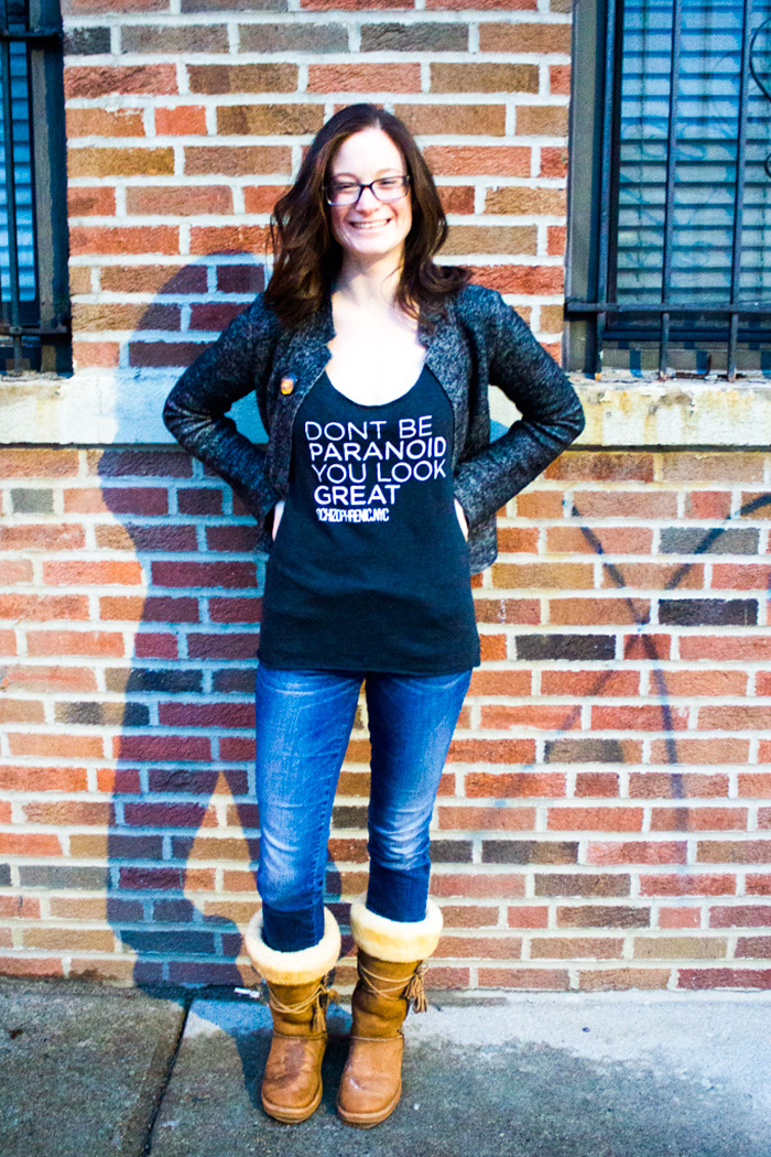 Dont Be Paranoid - Mental Health Tank Top - Image 3