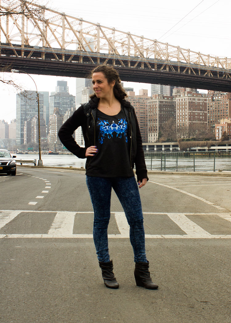 New Yorker Michelle P. in the Blue Ink Tank!