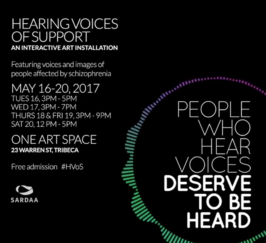 Schizophrenic.NYC will be Selling Art at Hearing Voices of Support | May, 18 - 19