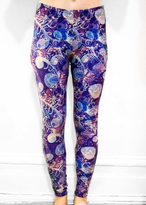 Logomania Print Full Length Logo Leggings for Women – MICHELLE SALINS