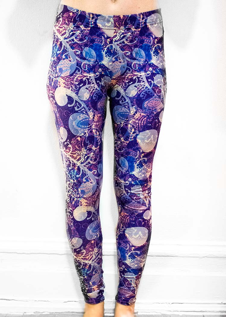 Michelle's "Night" Print Leggings