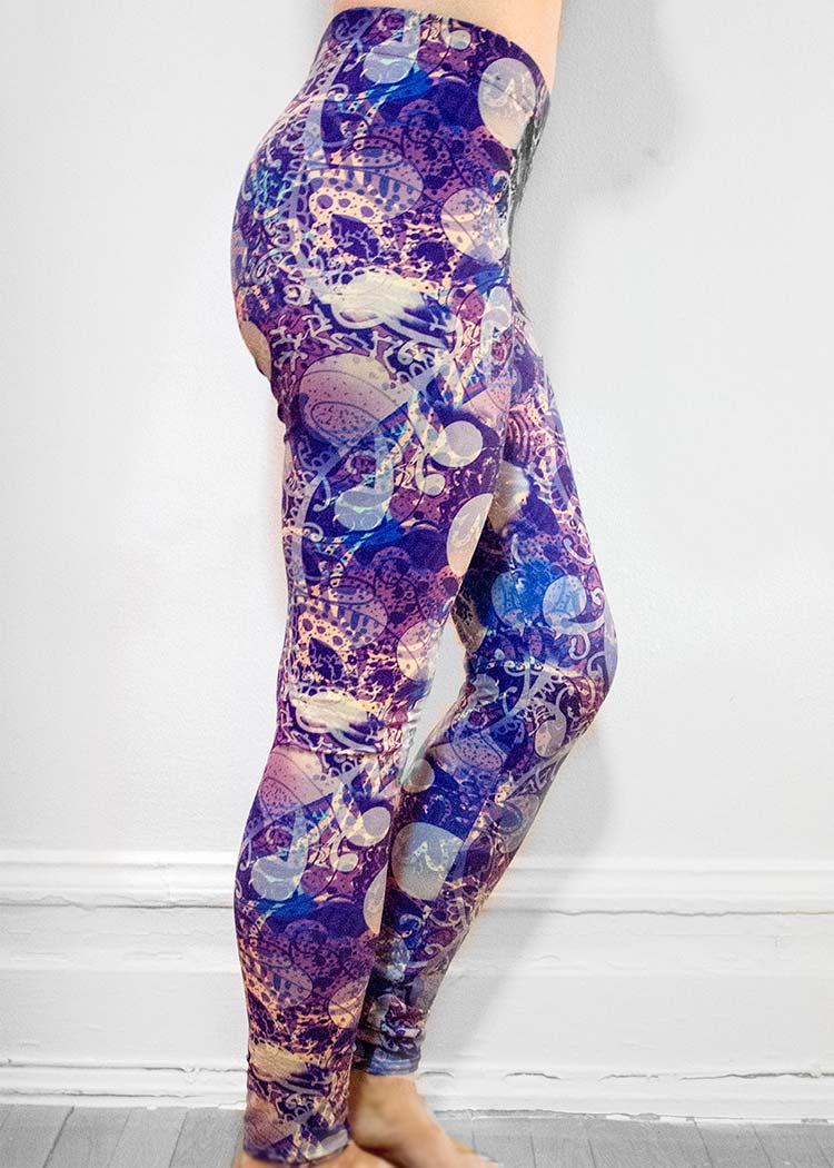 Michelle's "Night" Print Leggings - Image 2