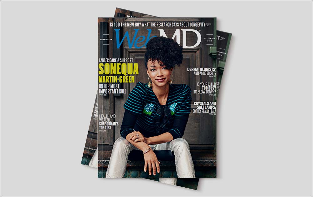 Michelle in webmd magazine!