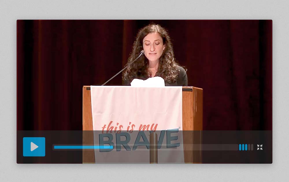 Speech about Living with and "Recovering" from Schizophrenia at This is My Brave - NYC