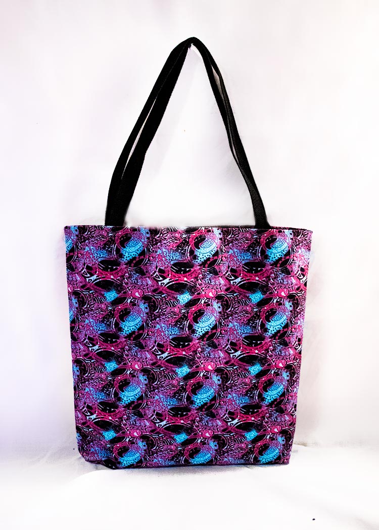 'believe' style tote bag by schizophrenic. Nyc