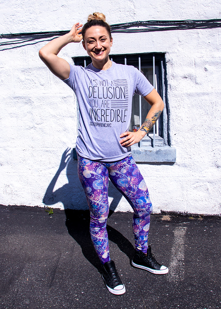 %Schizophrenic.NYC Mental Health Clothing Line% 3 How Physical Health Affects Mental Health 3