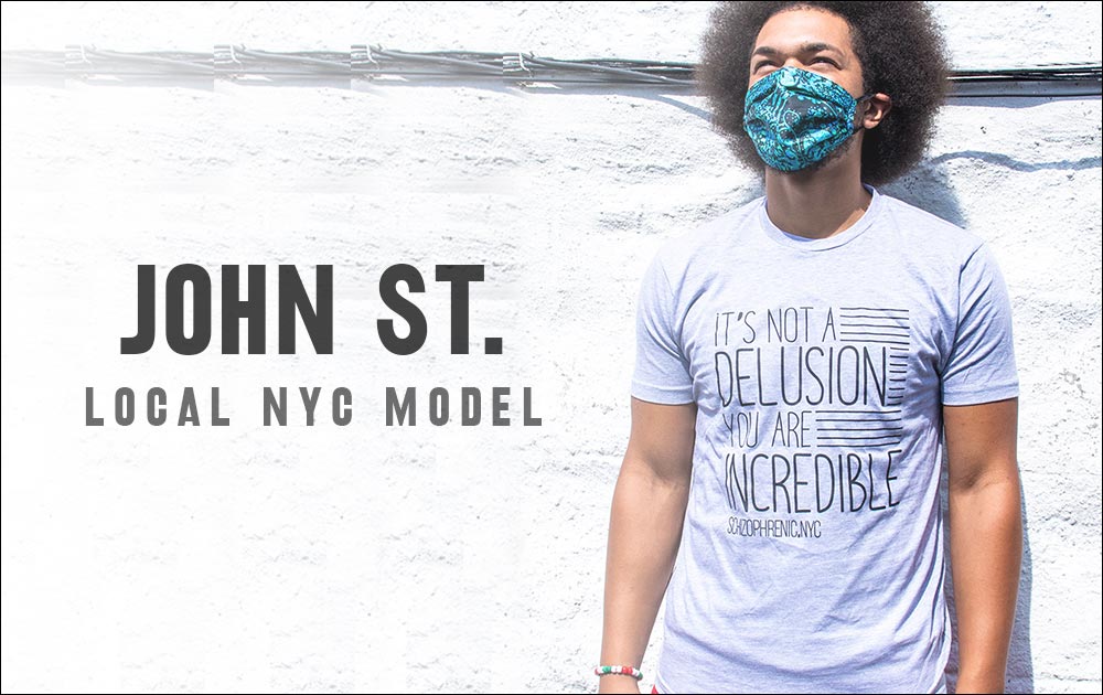 John St. Model for Schizophrenic.NYC