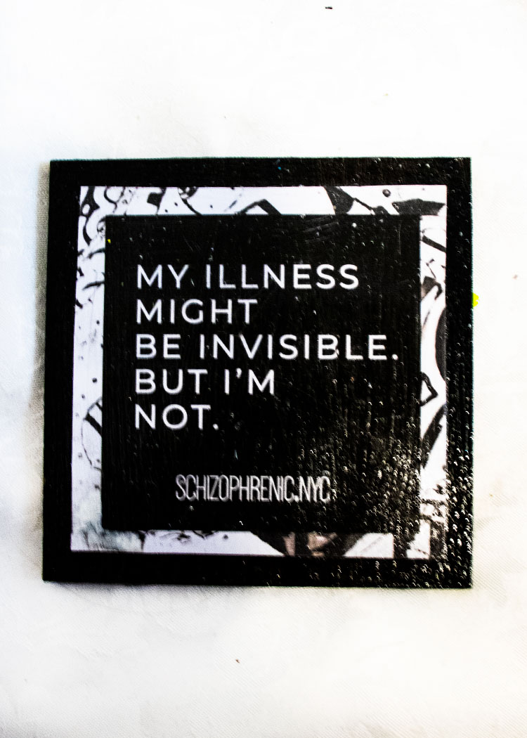 my illness might be invisible but im not