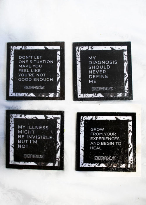 Coaster Set 17 Quote Set 4