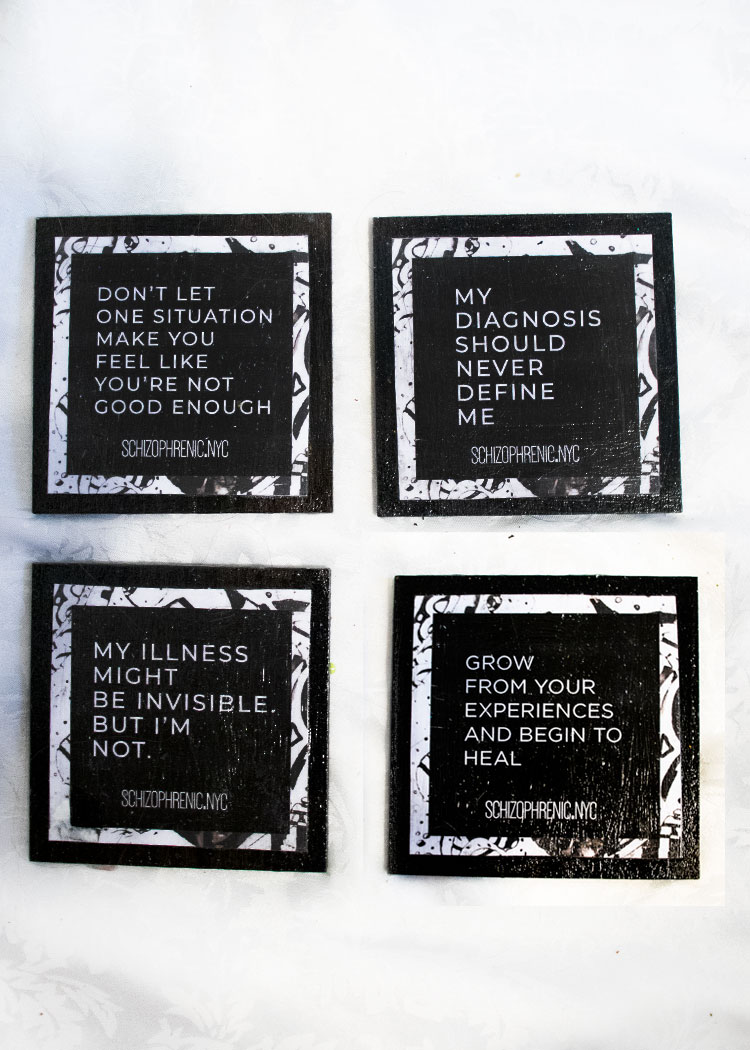 Coaster Set 17 Quote Set 4