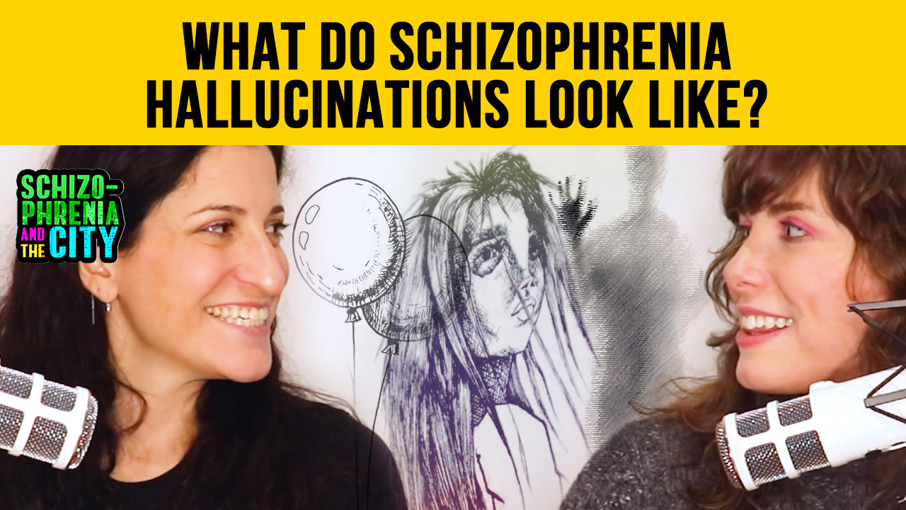 what do schizophrenic hallucinations look like