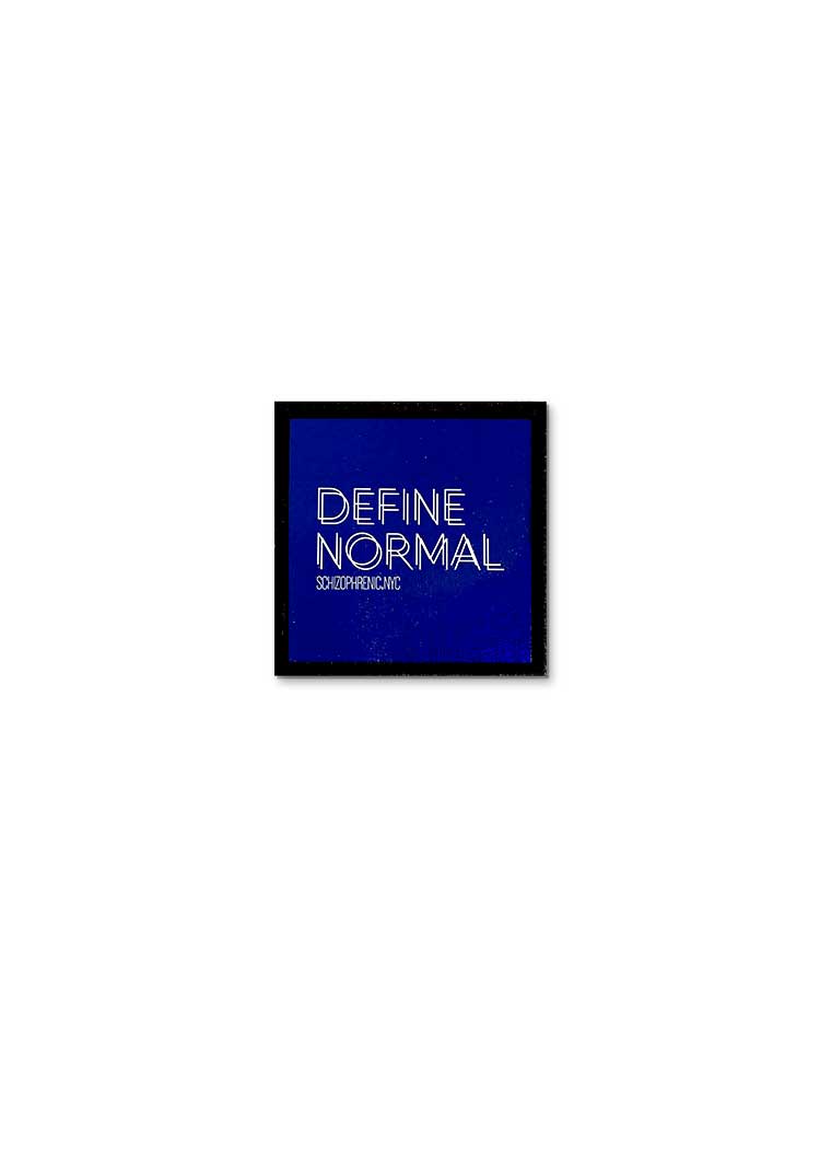 define normal mental health coaster set