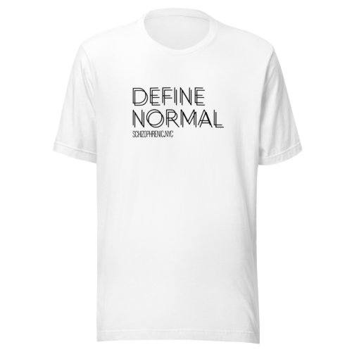 Define Normal Mental Health Tee - White