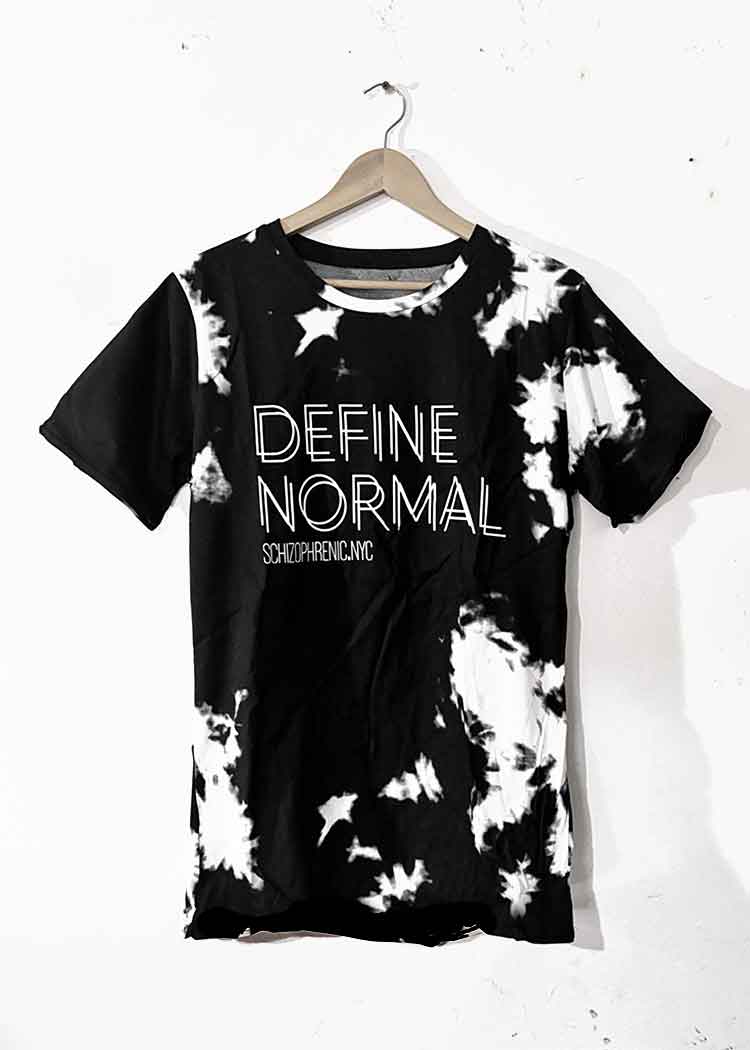 Define Normal Tie Dye T-Shirt