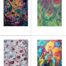 4 Art Print Pieces 8"x10"