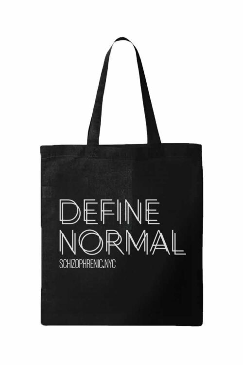 Define Normal - Black Tote