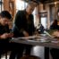 Advocates collaborating on mental health lobbying