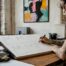 Designer sketching mental health tank top slogans