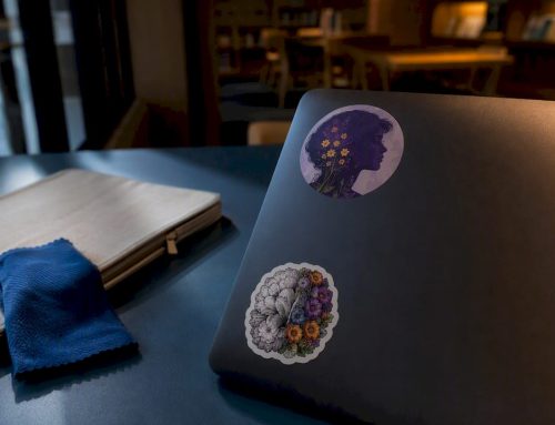 Keep Your Laptop Safe: Place Stickers for Visibility and Advocacy
