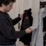Two hoodies compared by fabric weight